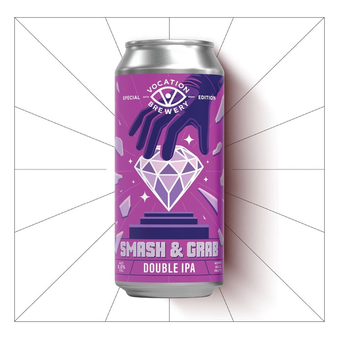 Smash & Grab | 8.0% DIPA | 440ml - Vocation Brewery