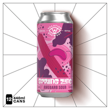 Load image into Gallery viewer, Spring Zing | 5.2% Rhubarb Sour | 440ml - Vocation Brewery
