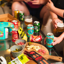 Load image into Gallery viewer, The Big Match Mixed Pack | Vocation Brewery x Serious Pig Beer &amp; Snacks Mixed Case | 24 x 330ml + Snacks - Vocation Brewery
