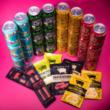 Load image into Gallery viewer, The Big Match Mixed Pack | Vocation Brewery x Serious Pig Beer &amp; Snacks Mixed Case | 24 x 330ml + Snacks - Vocation Brewery
