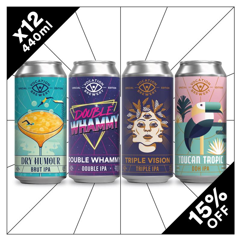 The IPA Multiverse Mixed Pack | Mixed Specials Pack | 12 x 440ml - Vocation Brewery