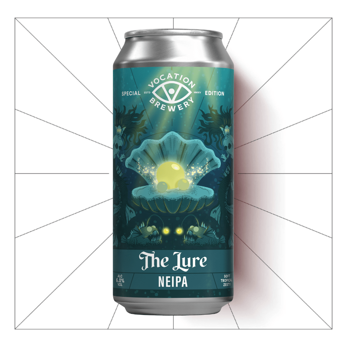 The Lure | 6.0% NEIPA 440ml - Vocation Brewery