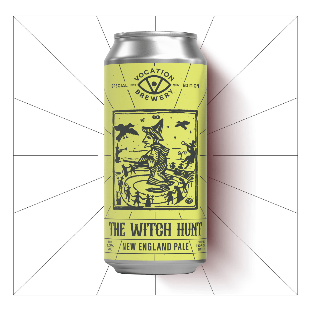 The Witch Hunt | 4.2% New England Pale 440ml - Vocation Brewery