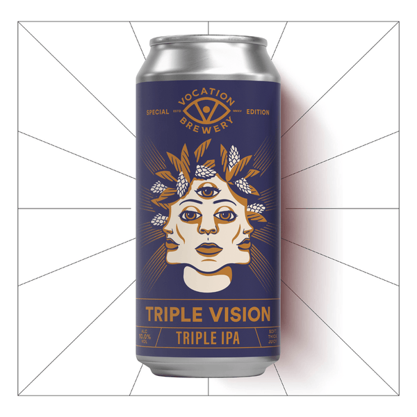Triple Vision | 10.0% Triple IPA 440ml - Vocation Brewery