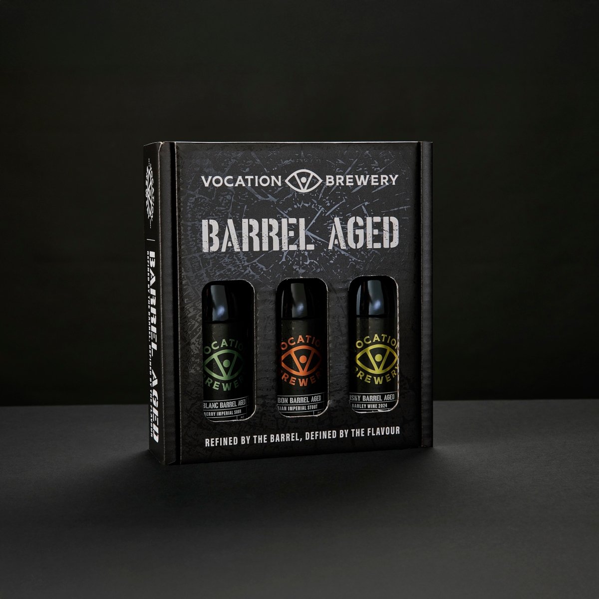 Vocation Barrel Aged Showcase Box | Barrel Aged Beer Gift Pack | 3 x 330ml Bottles - Vocation Brewery