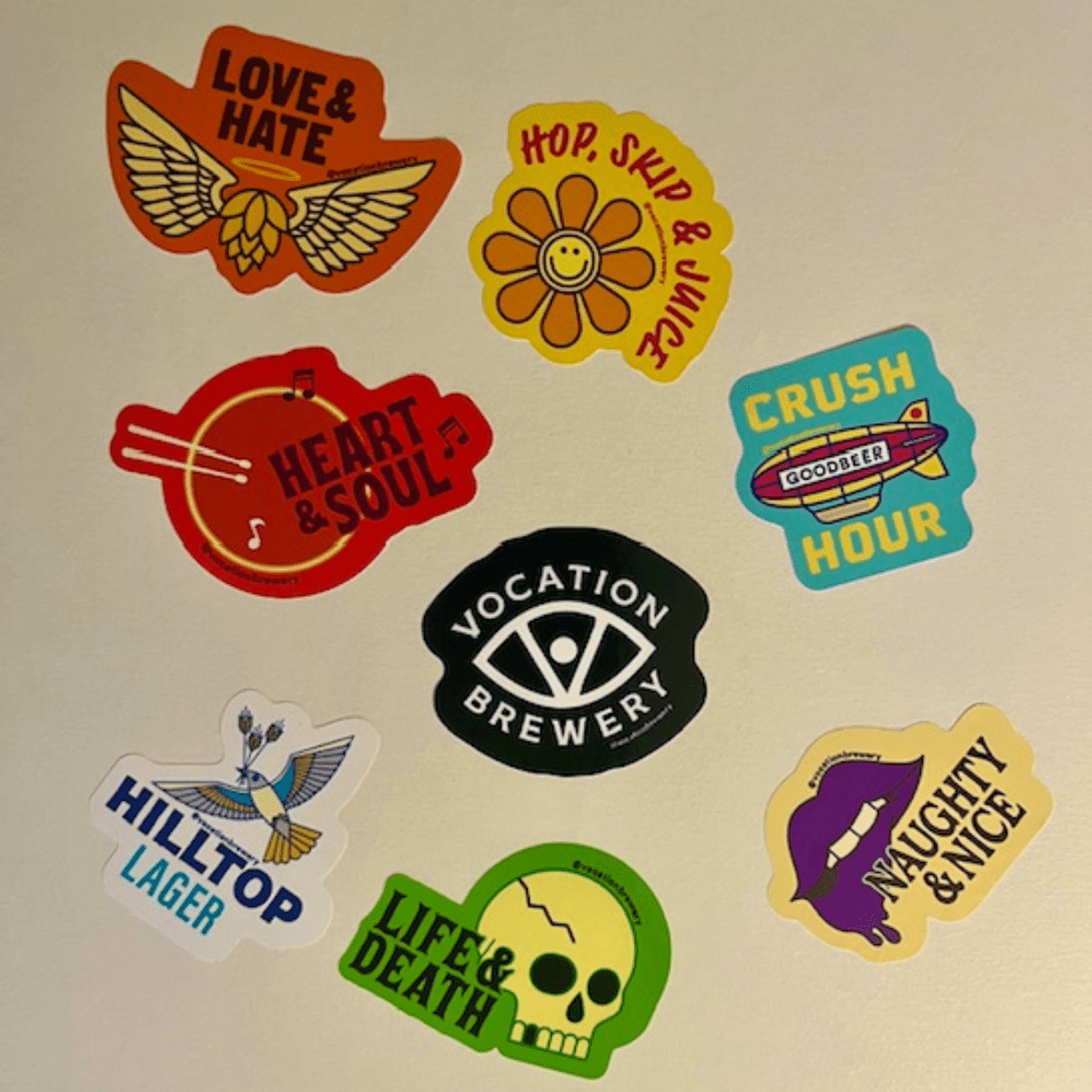 Vocation 'Beer For The Many' Sticker Pack - Vocation Brewery