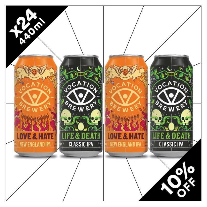 Vocation Big Hitters Case | IPA Icons Mixed Pack | 24 x 440ml - Vocation Brewery