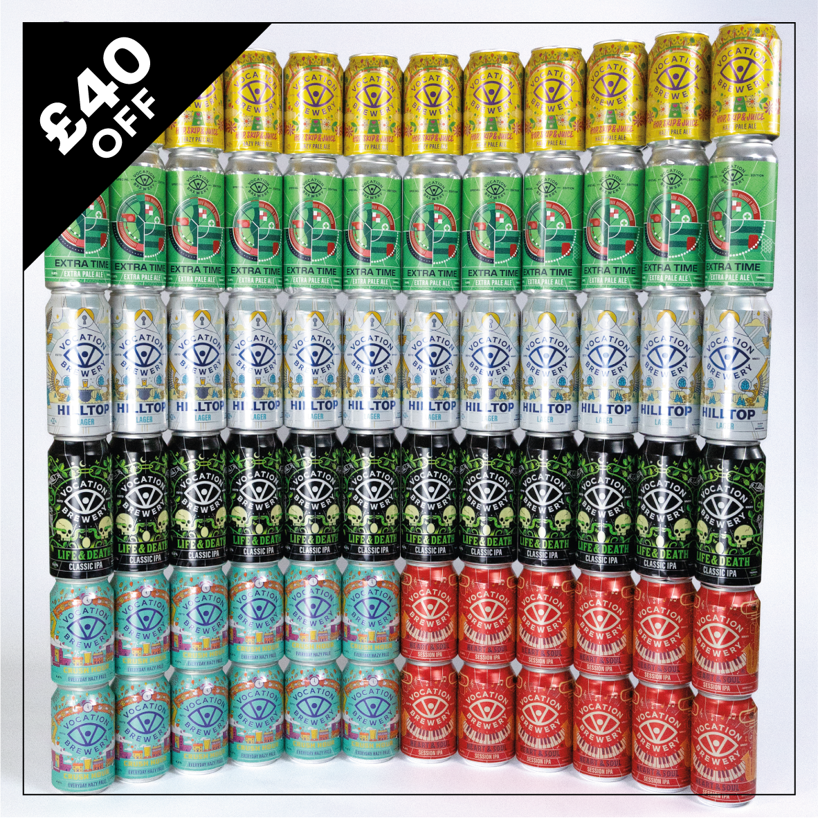 Vocation Biggest Case Ever | Mixed Beer Pack | 72 x Cans - Vocation Brewery