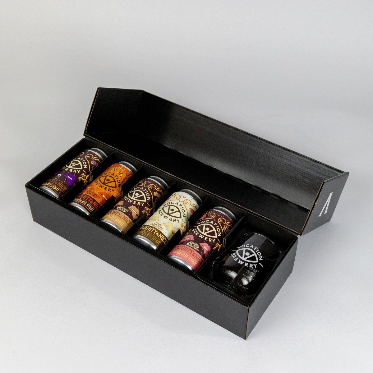 Vocation Chocolate Stout Gift Set | Indulgent Stout Gift Pack | 5 x 440ml & Glass - Vocation Brewery