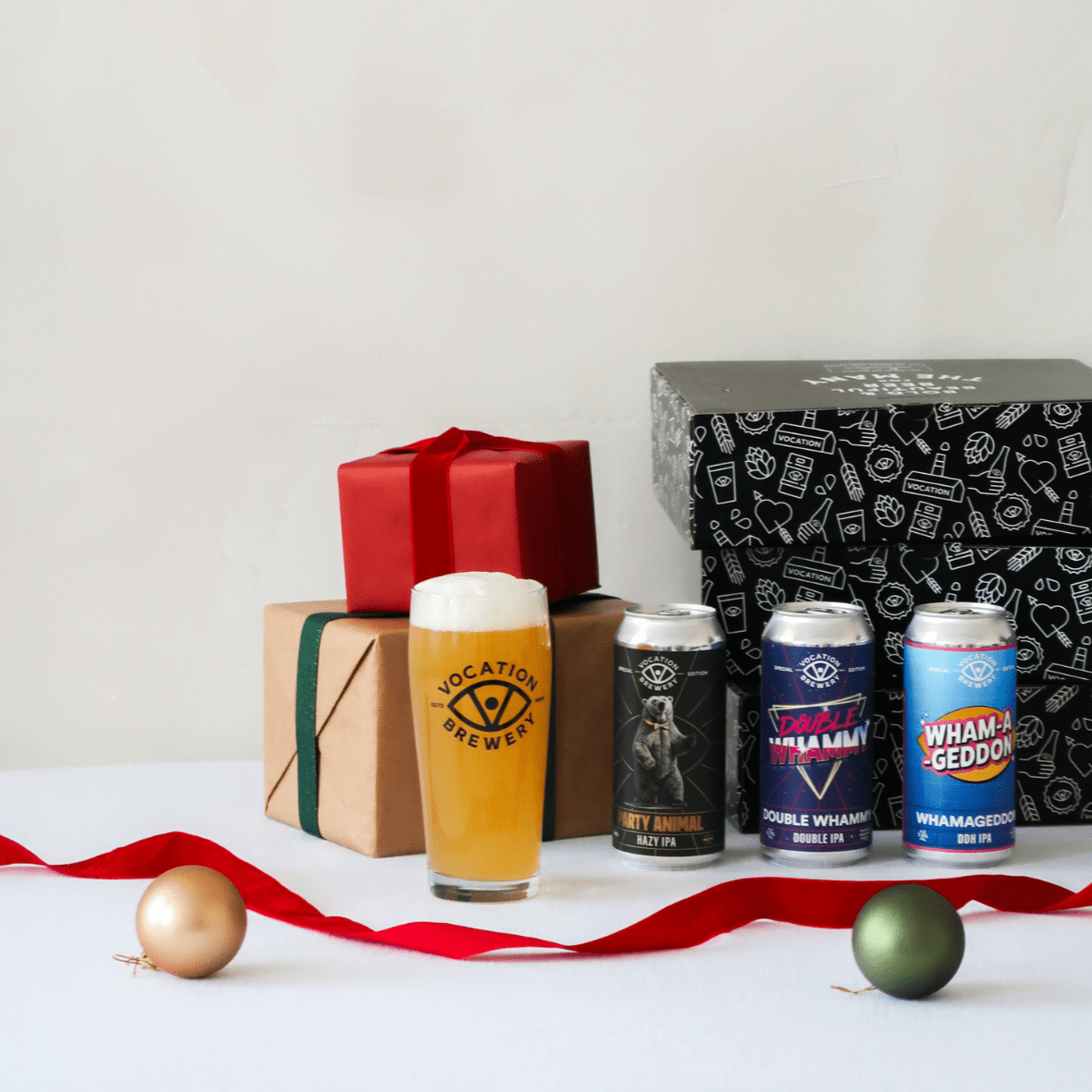 Vocation Christmas Specials | IPA Specials Gift Pack | 3 x 440ml Cans & Glass - Vocation Brewery