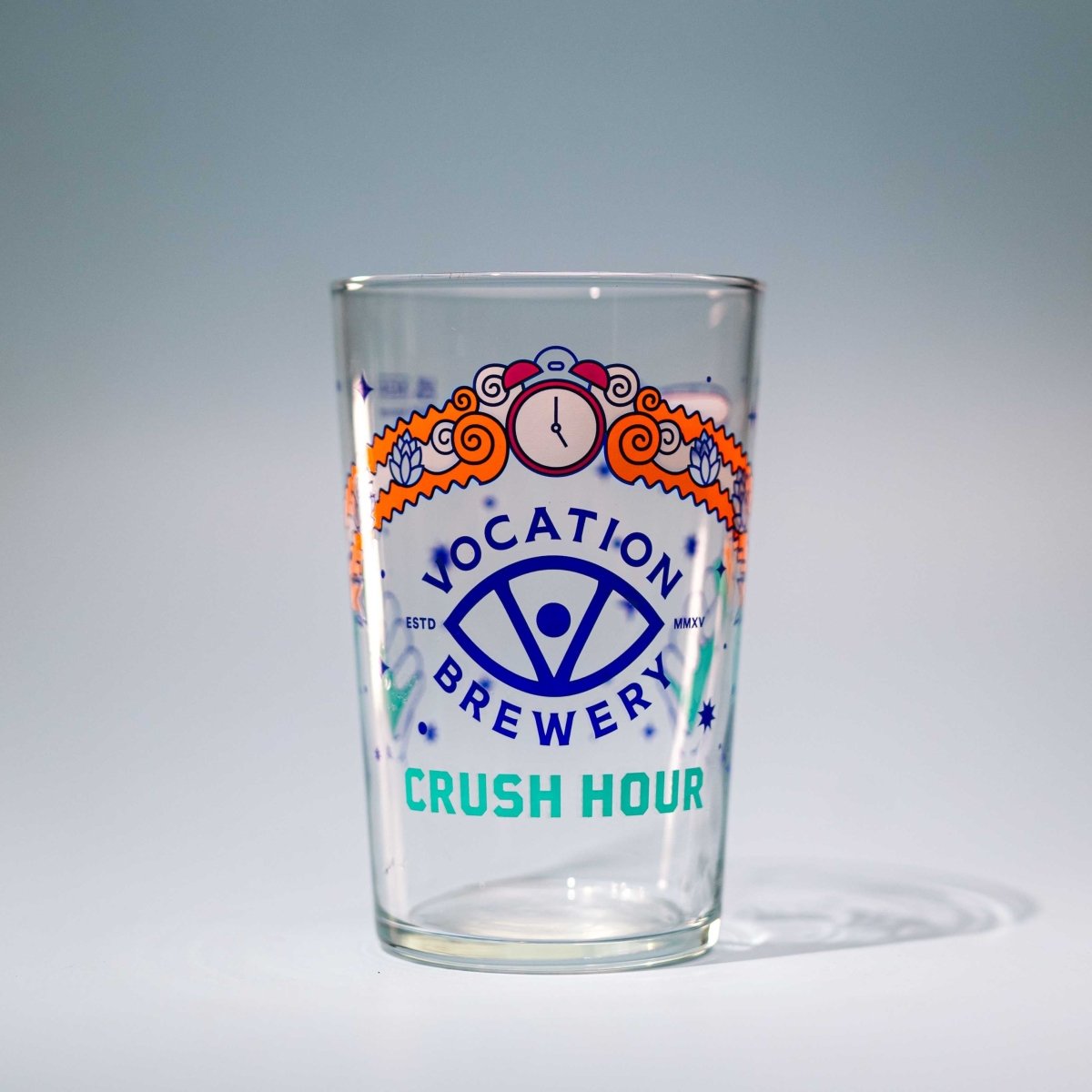 Vocation Crush Hour Pint Glass | 20oz - Vocation Brewery