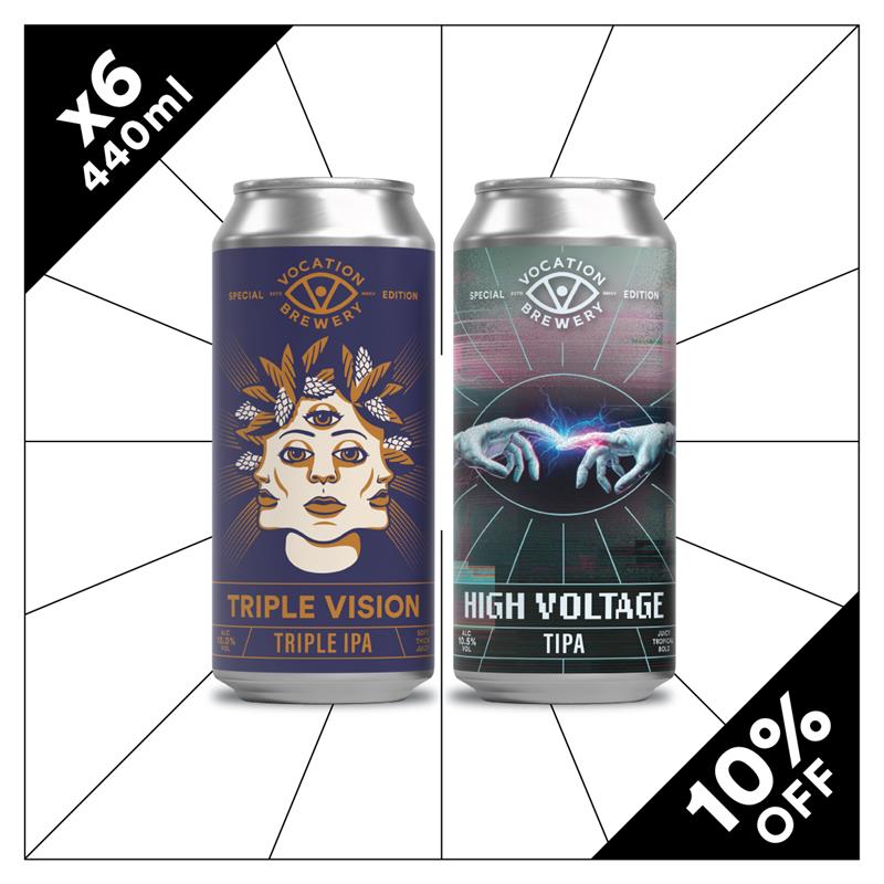 Vocation Double Triple Pack | Mixed TIPA Pack | 6 x 440ml - Vocation Brewery