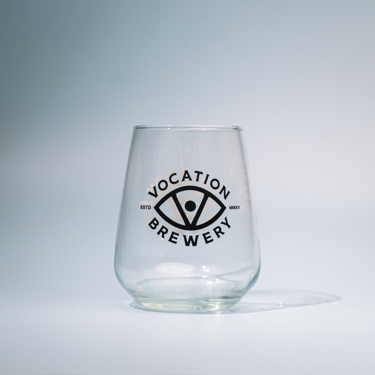 Vocation 'Eye Logo' Mencia Glass | 15.5oz - Vocation Brewery
