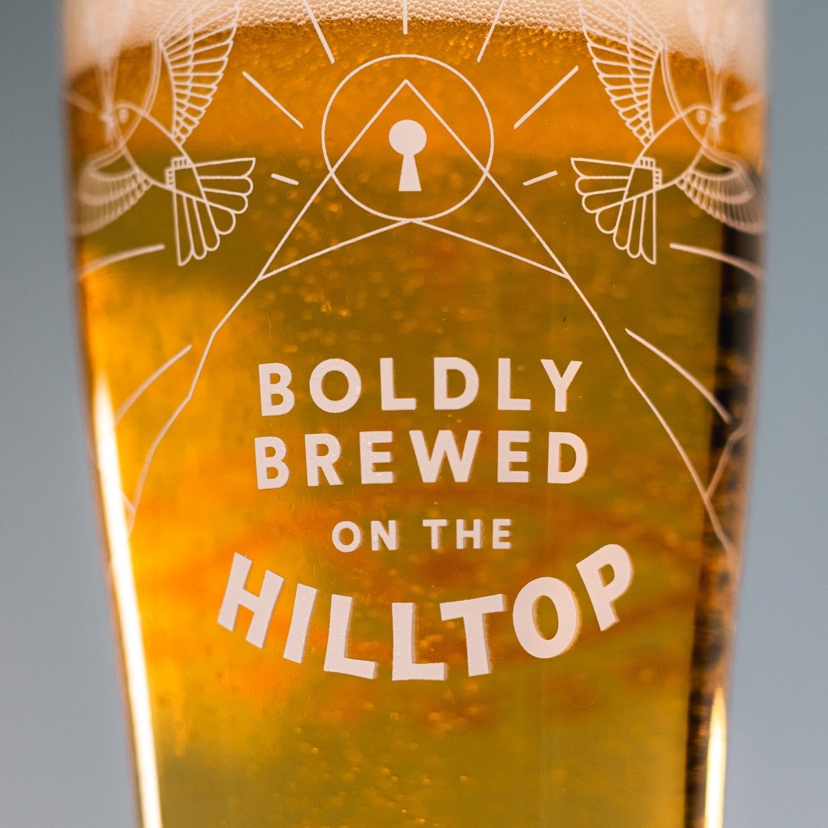 Vocation Hilltop Lager Pint Glass | 20oz - Vocation Brewery