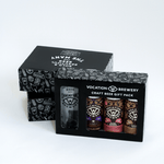 Vocation Naughty & Nice Gift Set | Chocolate Stout Gift Pack | 3 x 440ml Cans & Glass - Vocation Brewery