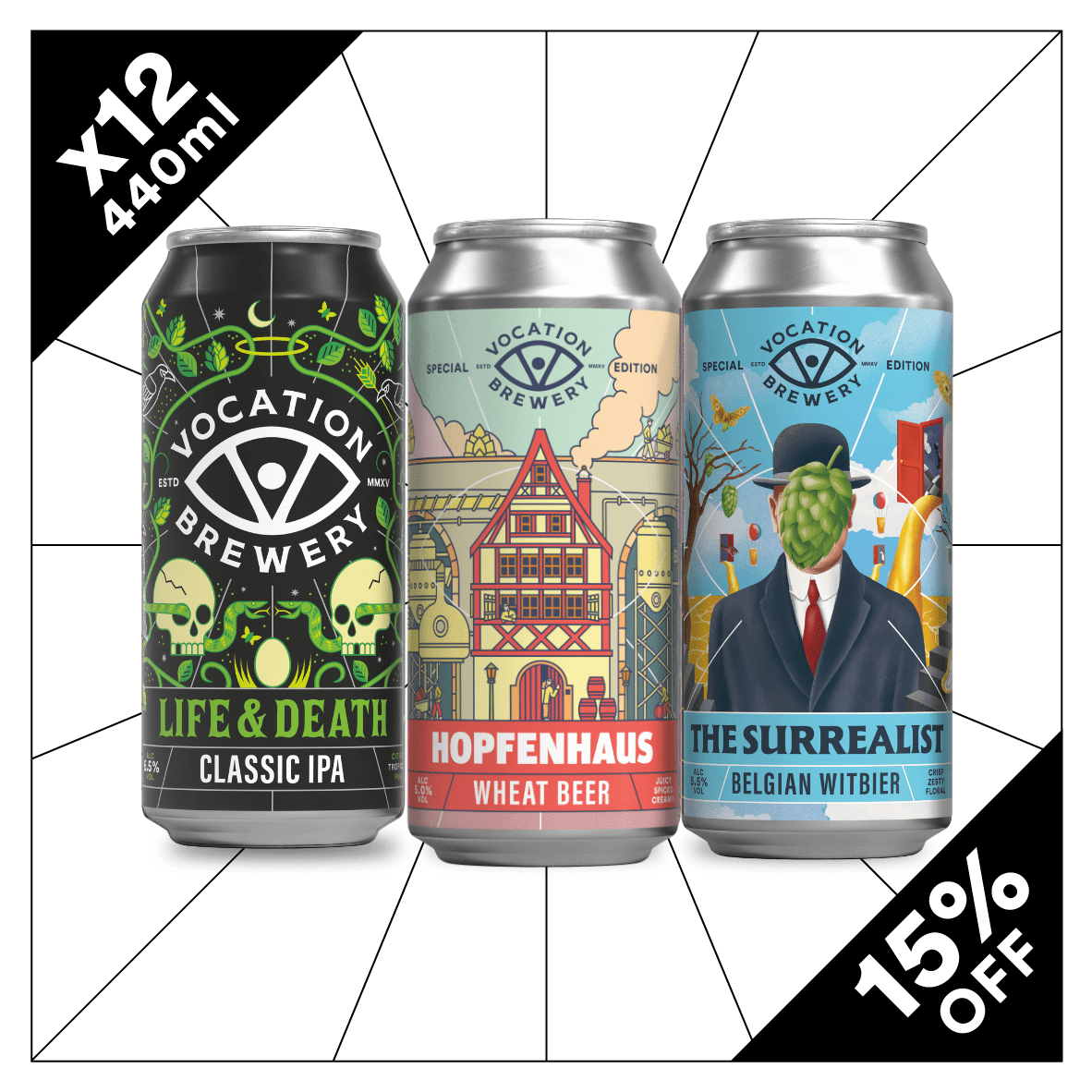 Vocation Oktoberfest Mixed Case | Mixed Specials Pack | 12 x 440ml - Vocation Brewery