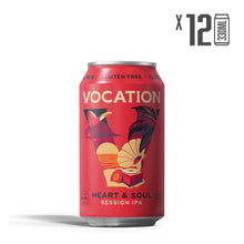 Load image into Gallery viewer, 12PK Heart &amp; Soul | 4.4% Gluten Free Session IPA 330ml - Vocation Brewery
