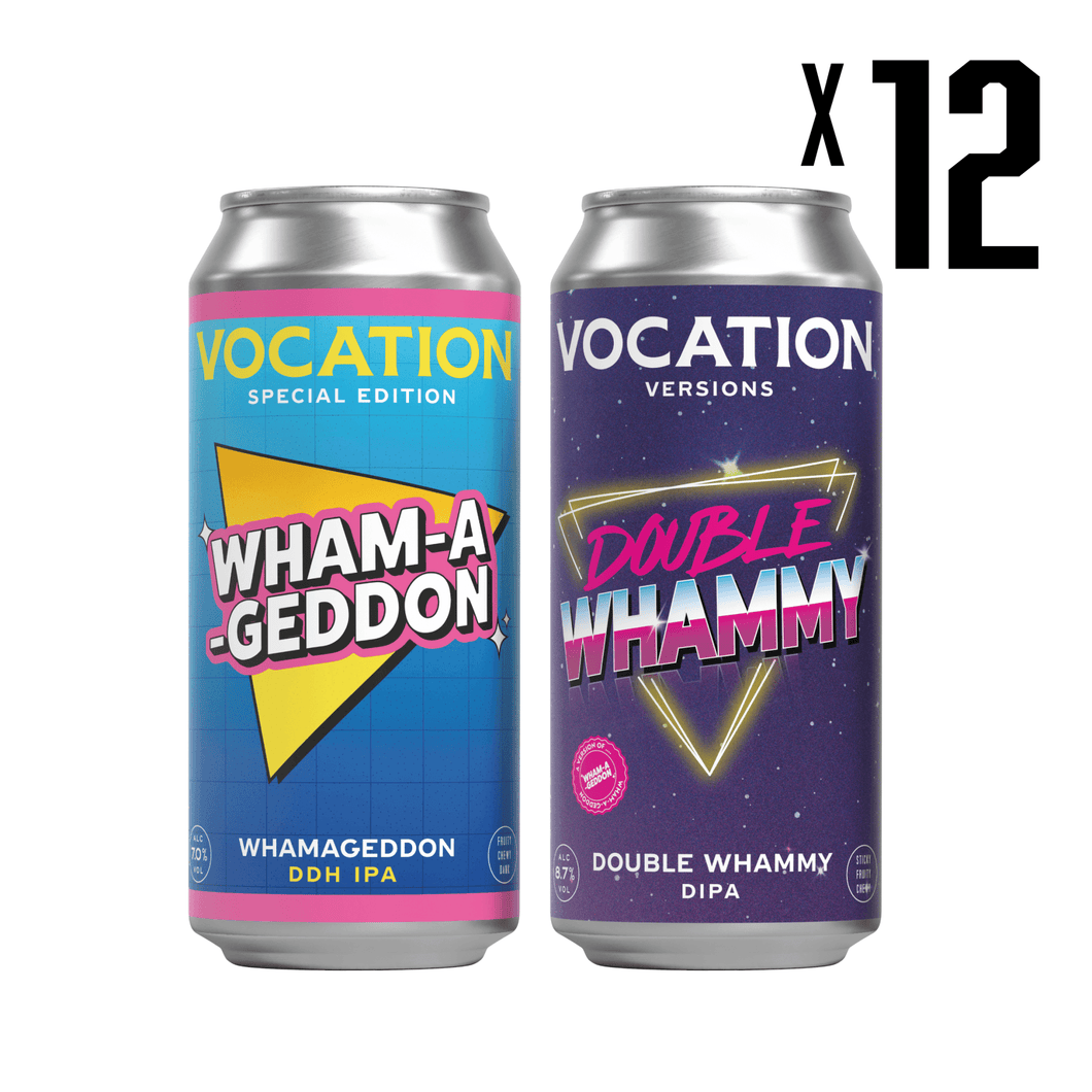 12PK Whamageddon 7% | Double Whammy 8.7% - Vocation Brewery