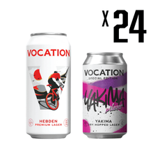 Load image into Gallery viewer, 24PK Vocation Lager Mixed Case - Vocation Brewery
