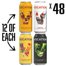 Load image into Gallery viewer, 48PK Vocation 440ml Fridge Filler Core Range Mixed Case | 440ml 48PK - Vocation Brewery
