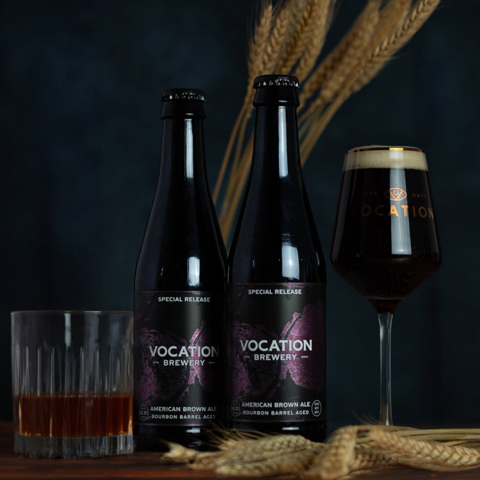 American Brown Ale - Bourbon Barrel Aged | 12.2% 330ml Bottle - Vocation Brewery