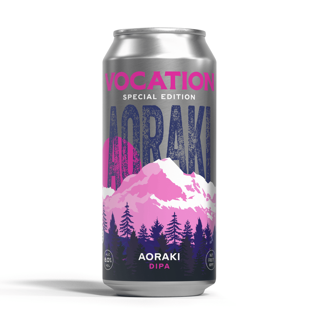 Aoraki | 8.0% Double IPA 440ml - Vocation Brewery