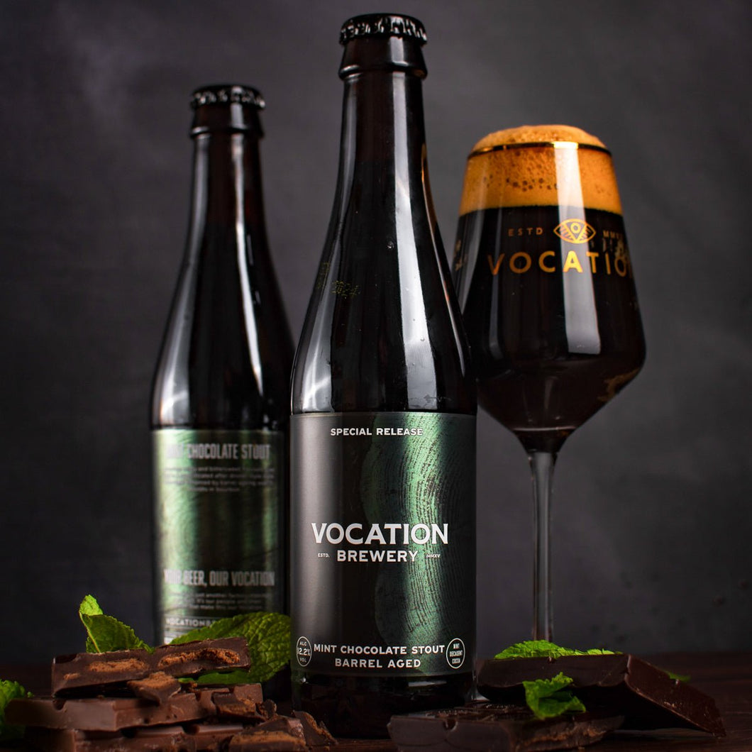 BA Mint Chocolate Stout | 12.2% 330ml Bottle - Vocation Brewery