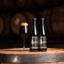Load image into Gallery viewer, Banana &amp; Coconut Imperial Stout | Bourbon Barrel Aged 10.2% 330ml Bottle - Vocation Brewery
