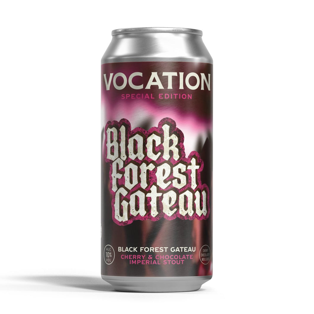 Black Forest Gateau | Chocolate & Cherry Imperial Stout 10% 440ml - Vocation Brewery