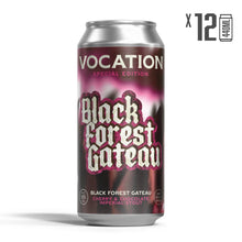 Load image into Gallery viewer, Black Forest Gateau | Chocolate &amp; Cherry Imperial Stout 10% 440ml - Vocation Brewery
