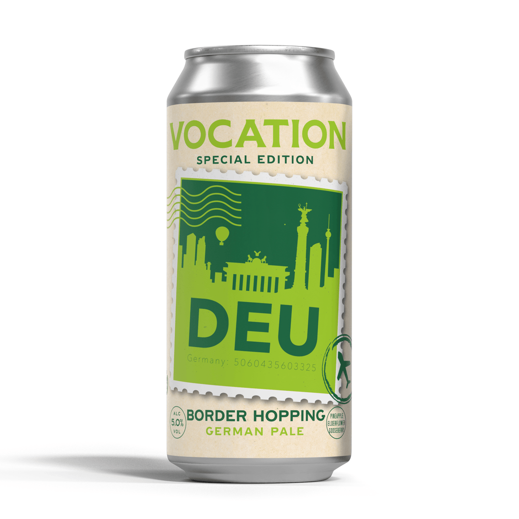 Border Hopping | 5.0% German Pale 440ml - Vocation Brewery