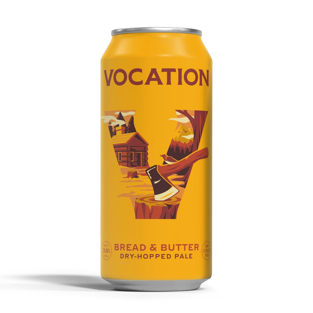 Bread & Butter | 3.9% Dry Hopped Pale 440ml - Vocation Brewery