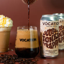 Load image into Gallery viewer, Double Tonka Frappe | 8.0% Tonka Latte Stout 440ml Can - Vocation Brewery
