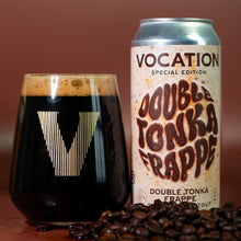 Load image into Gallery viewer, Double Tonka Frappe | 8.0% Tonka Latte Stout 440ml Can - Vocation Brewery
