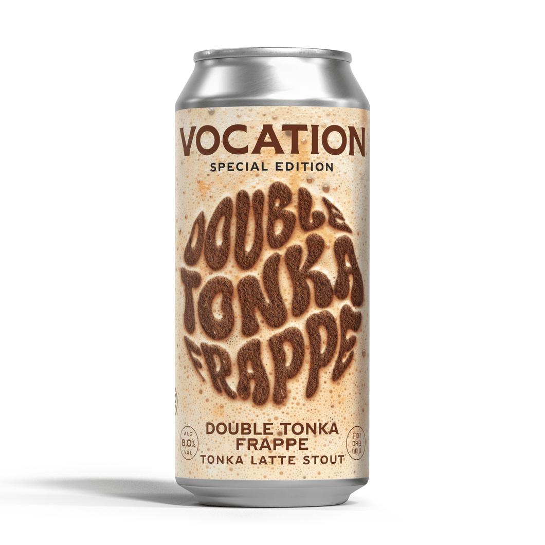 Double Tonka Frappe | 8.0% Tonka Latte Stout 440ml Can - Vocation Brewery