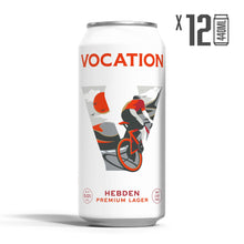 Load image into Gallery viewer, Hebden Lager | 5% 440ml - Vocation Brewery
