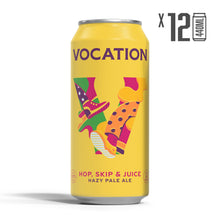 Load image into Gallery viewer, Hop, Skip &amp; Juice | 5.7% Hazy Pale Ale 440ml - Vocation Brewery
