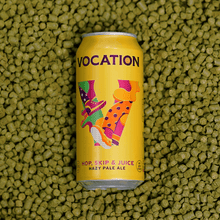 Load image into Gallery viewer, Hop, Skip &amp; Juice | 5.7% Hazy Pale Ale 440ml - Vocation Brewery
