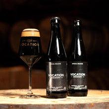 Load image into Gallery viewer, Imperial Naughty &amp; Nice | Pedro Ximenez &amp; Bourbon Barrel Aged Imperial Stout 10.6% 330ml Bottle - Vocation Brewery

