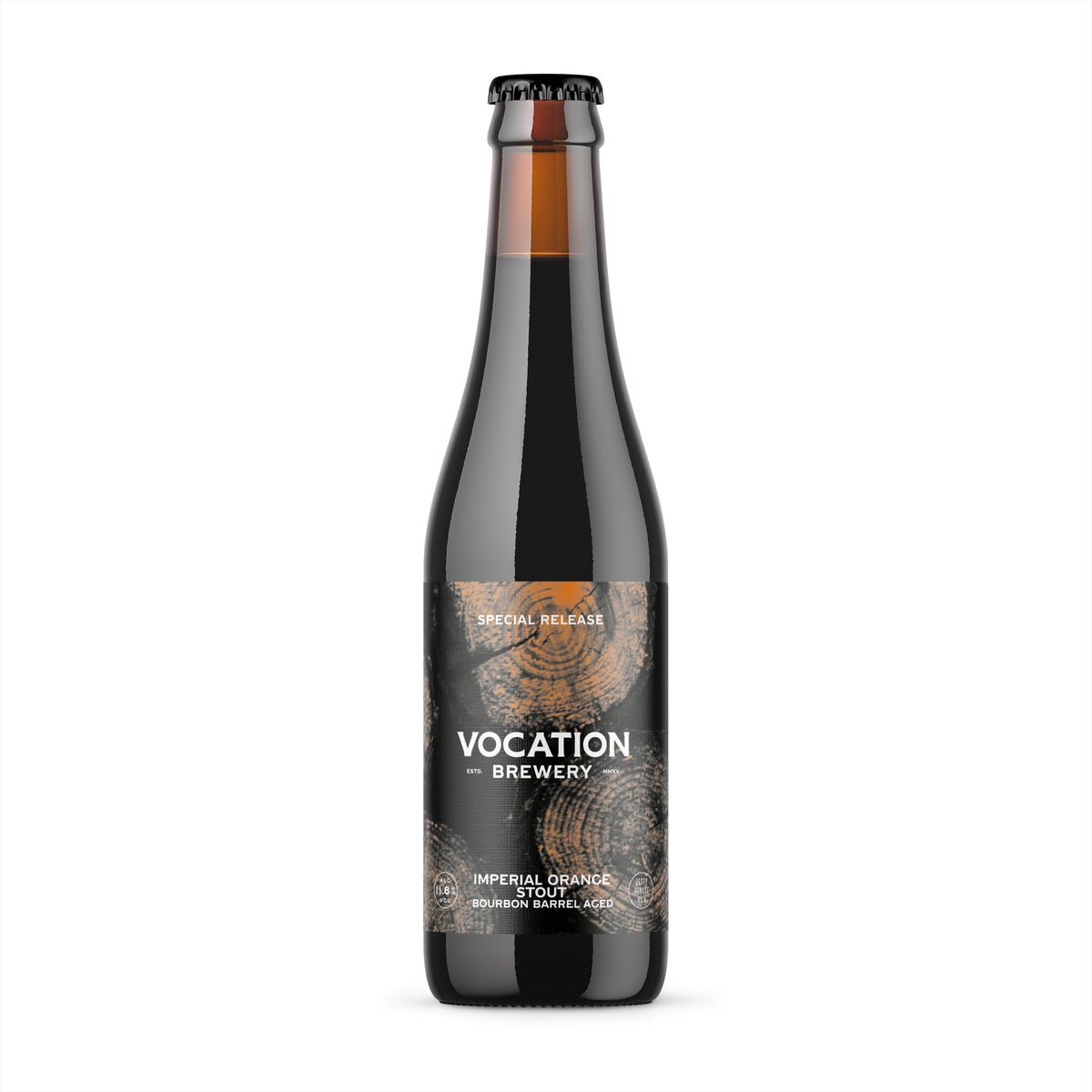 Imperial Orange Stout | Bourbon Barrel Aged Imperial Stout 11.8% 330ml Bottle - Vocation Brewery