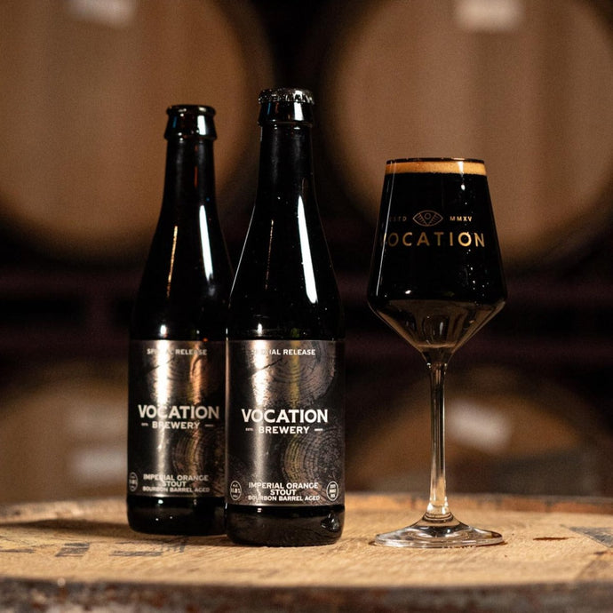 Imperial Orange Stout | Bourbon Barrel Aged Imperial Stout 11.8% 330ml Bottle - Vocation Brewery