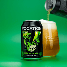 Load image into Gallery viewer, Life &amp; Death | 6.5% IPA 330ml - Vocation Brewery
