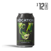 Load image into Gallery viewer, Life &amp; Death | 6.5% IPA 330ml - Vocation Brewery
