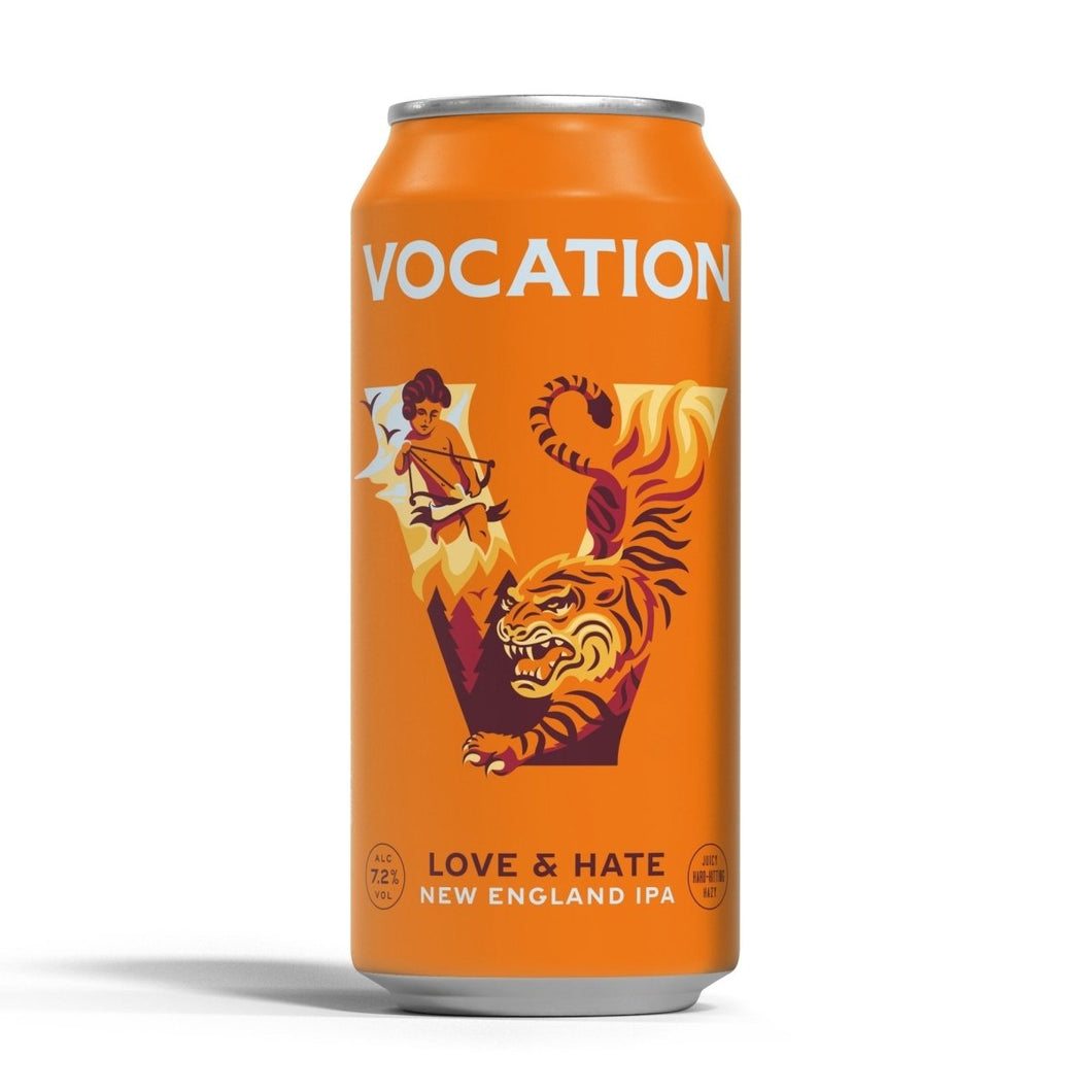 Love & Hate | 7.2% New England IPA 440ml - Vocation Brewery