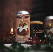 Load image into Gallery viewer, May Contain Sixpence | Christmas Pudding &amp; Cherry Brandy Imperial Stout 12.5% 440ml Can - Vocation Brewery
