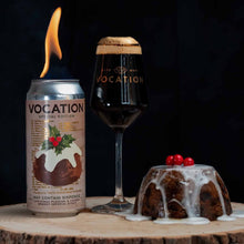 Load image into Gallery viewer, May Contain Sixpence | Christmas Pudding &amp; Cherry Brandy Imperial Stout 12.5% 440ml Can - Vocation Brewery
