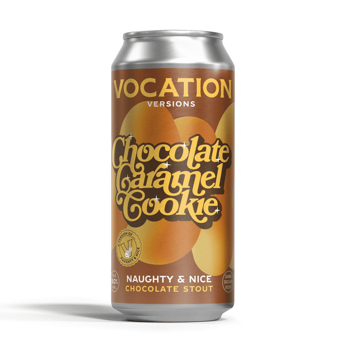 Naughty & Nice | Chocolate Caramel Cookie | Chocolate Stout 8.0% 440ml Can - Vocation Brewery