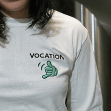 Load image into Gallery viewer, Roll With It Long Sleeve T-shirt - Vocation Brewery
