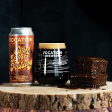 Load image into Gallery viewer, Sticky Toffee Pudding | 5.8% Sticky Toffee Stout 440ml - Vocation Brewery
