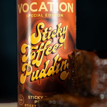 Load image into Gallery viewer, Sticky Toffee Pudding | 5.8% Sticky Toffee Stout 440ml - Vocation Brewery
